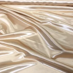 Bridal Satin Table Linen in Champagne 117