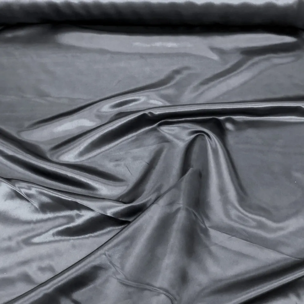 Bridal Satin Table Linen in Gray 665