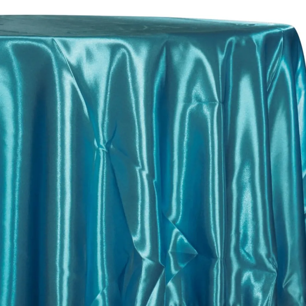 Bridal Satin Table Linen in Jade 395