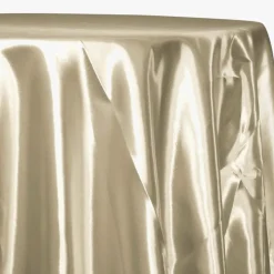 Bridal Satin Table Linen in Khaki 021