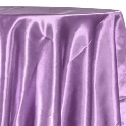 Bridal Satin Table Linen in Lavender 468