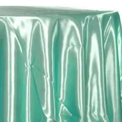 Bridal Satin Table Linen in Mint 765