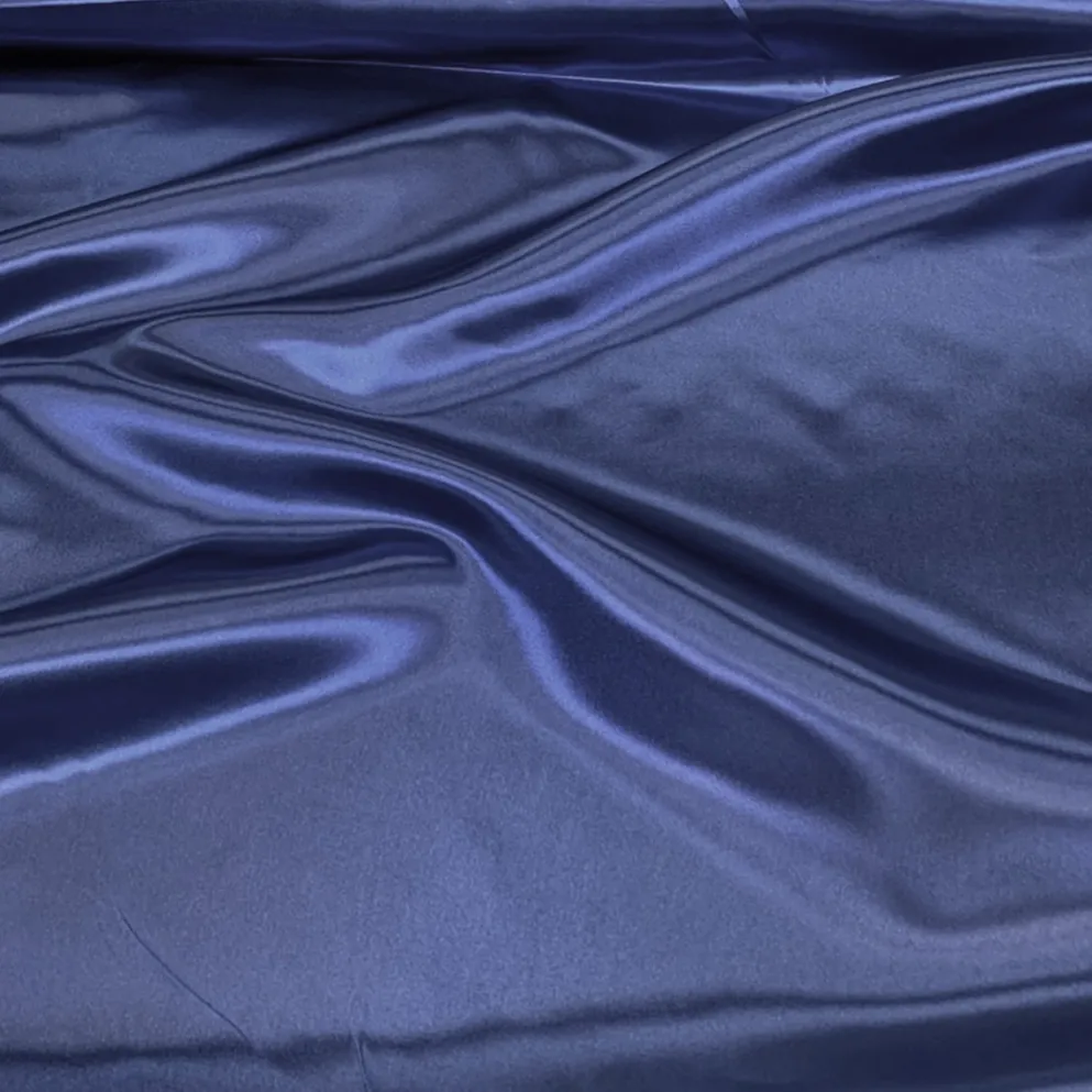 Bridal Satin Table Linen in Navy 245
