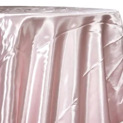 Bridal Satin Table Linen in Rose Powder 318