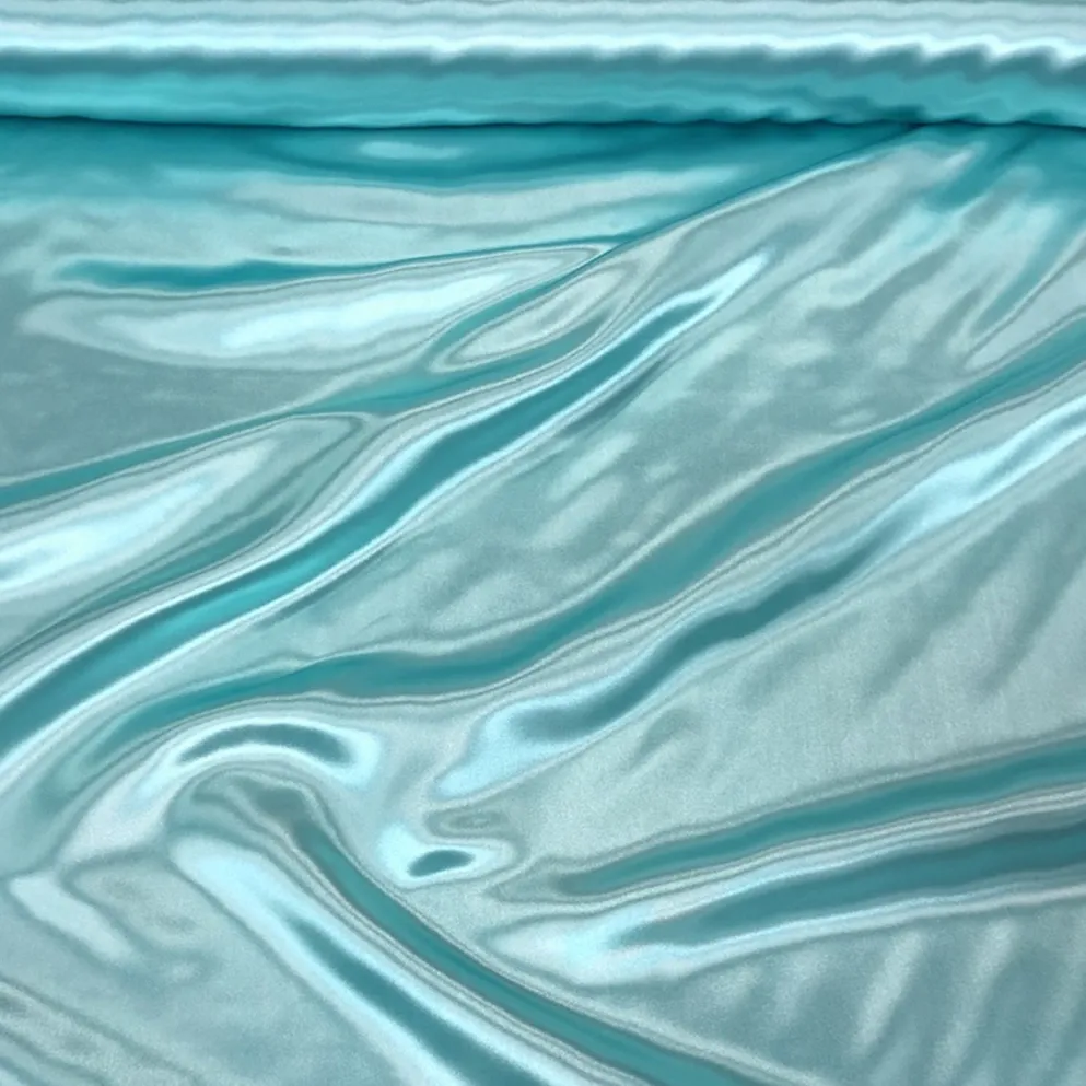 Bridal Satin Table Linen in Turquoise 141