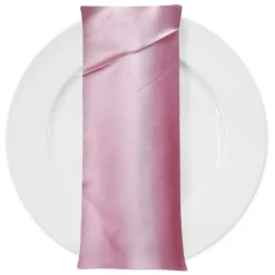 Bridal Satin Table Napkin in Pink 156