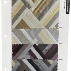 Broadway Jacquard (Reversible) Table Linen in Silver