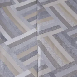Broadway Jacquard (Reversible) Table Napkin in Silver