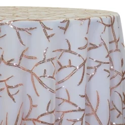 Brooks Sequins Table Linen in Blush