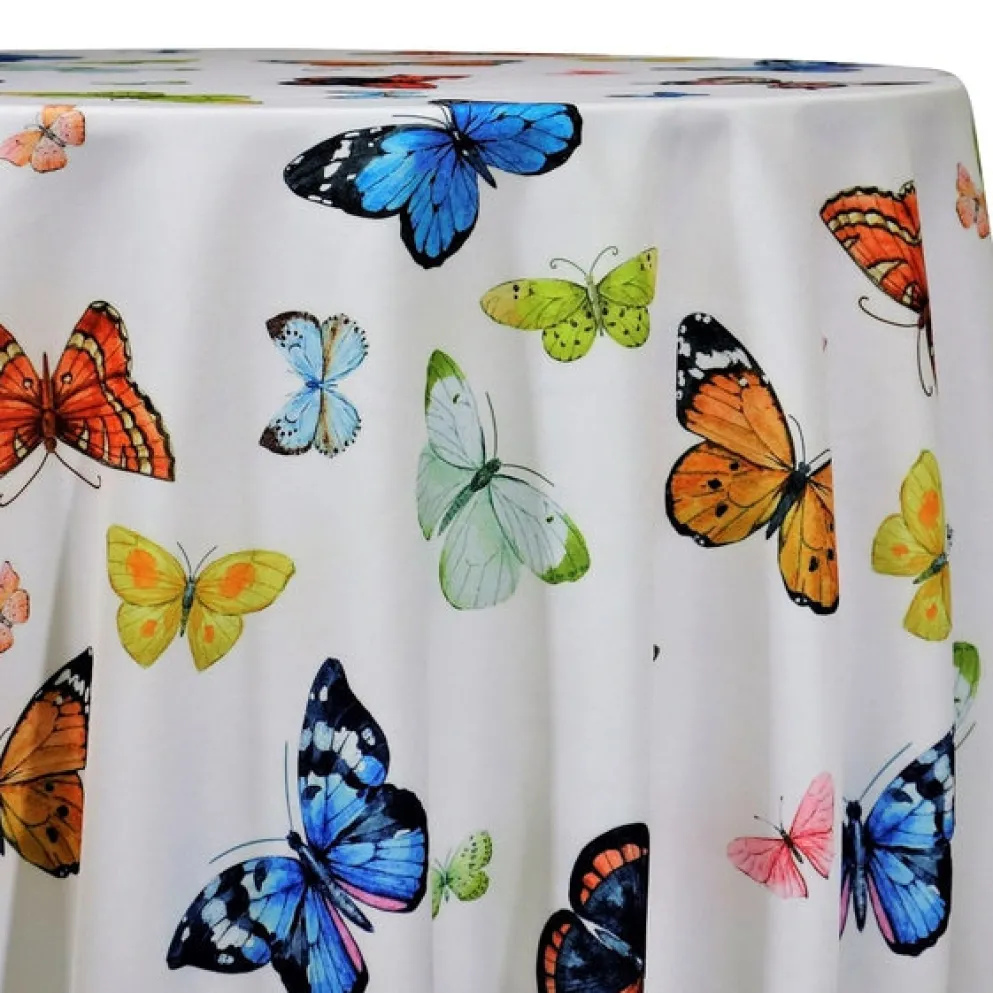 Butterfly (Poly Print) Table Linen