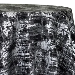 Calypso Jacquard (Reversible) Table Linen in Black