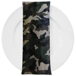 Camo (Satin Print) Table Napkin