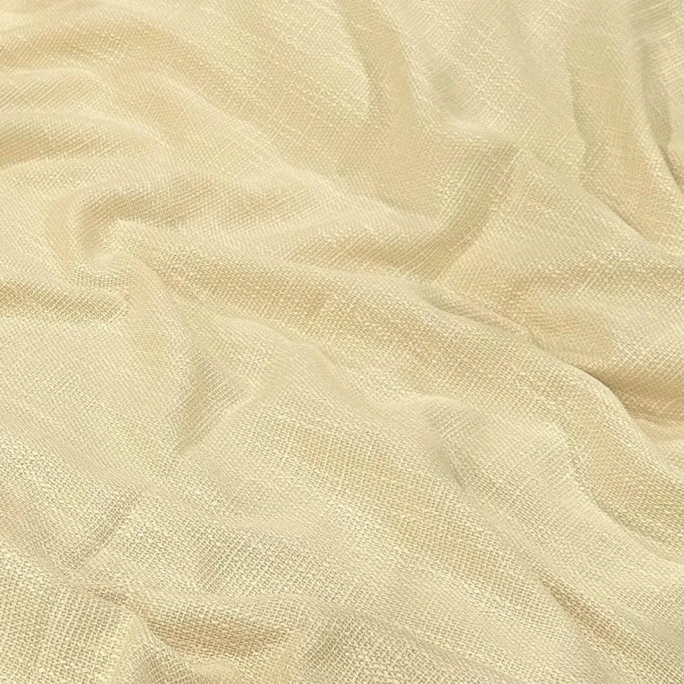Capri Slub Linen Table Linen in Ivory