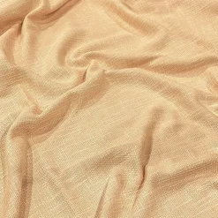 Capri Slub Linen Table Linen in Champagne