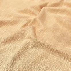 Capri Slub Linen Table Linen in Champagne