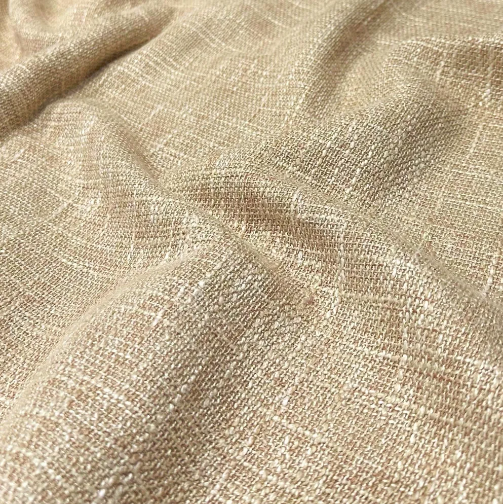 Capri Slub Linen Table Napkin in Wheat