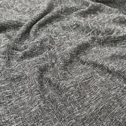 Capri Slub Linen Table Runner in Charcoal