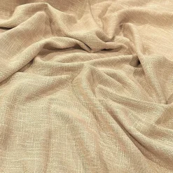 Capri Slub Linen Table Runner in Wheat