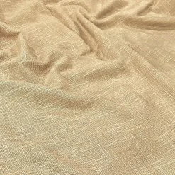Capri Slub Linen Table Runner in Wheat