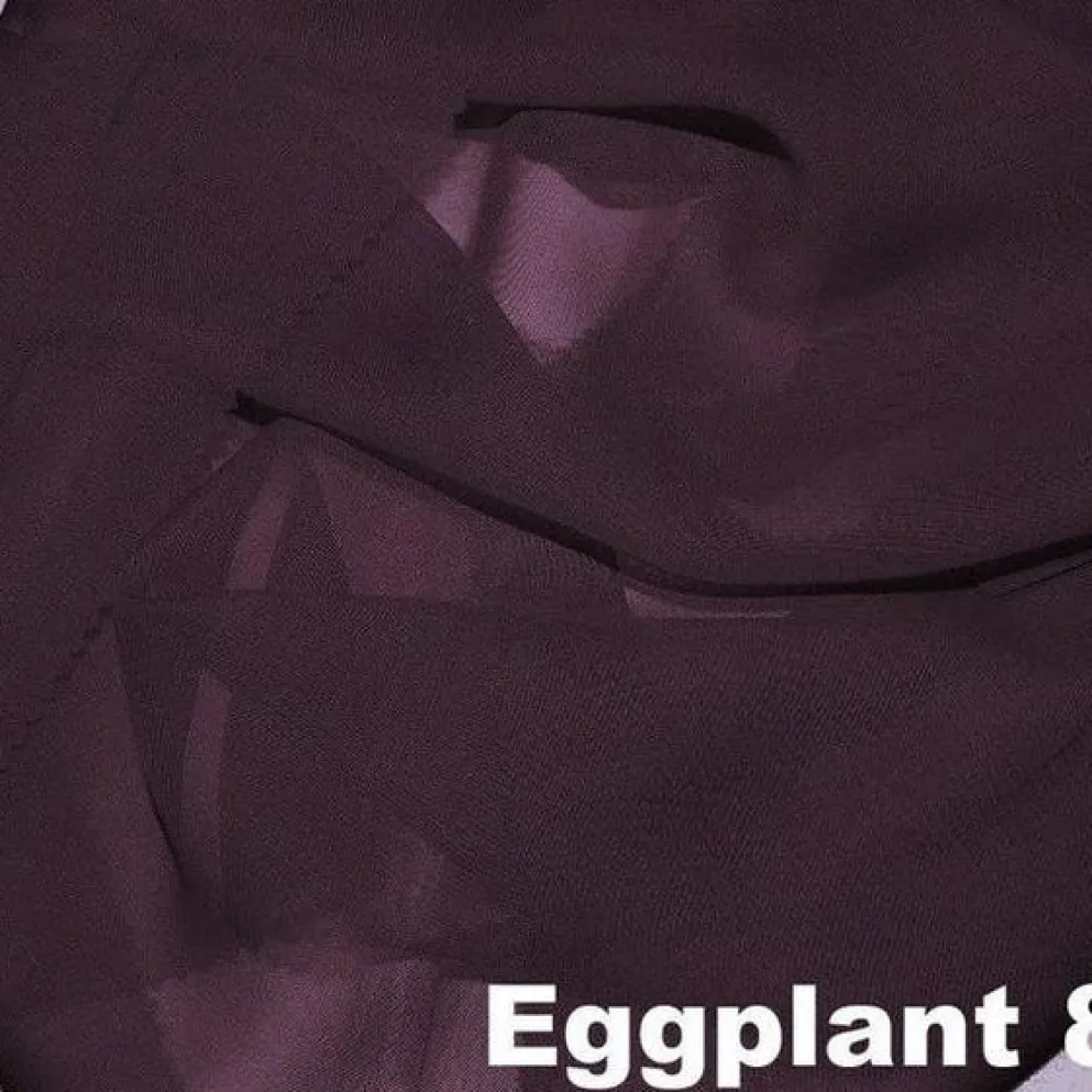 Chiffon Drapery Panels (54" Wide) / 73 Colors