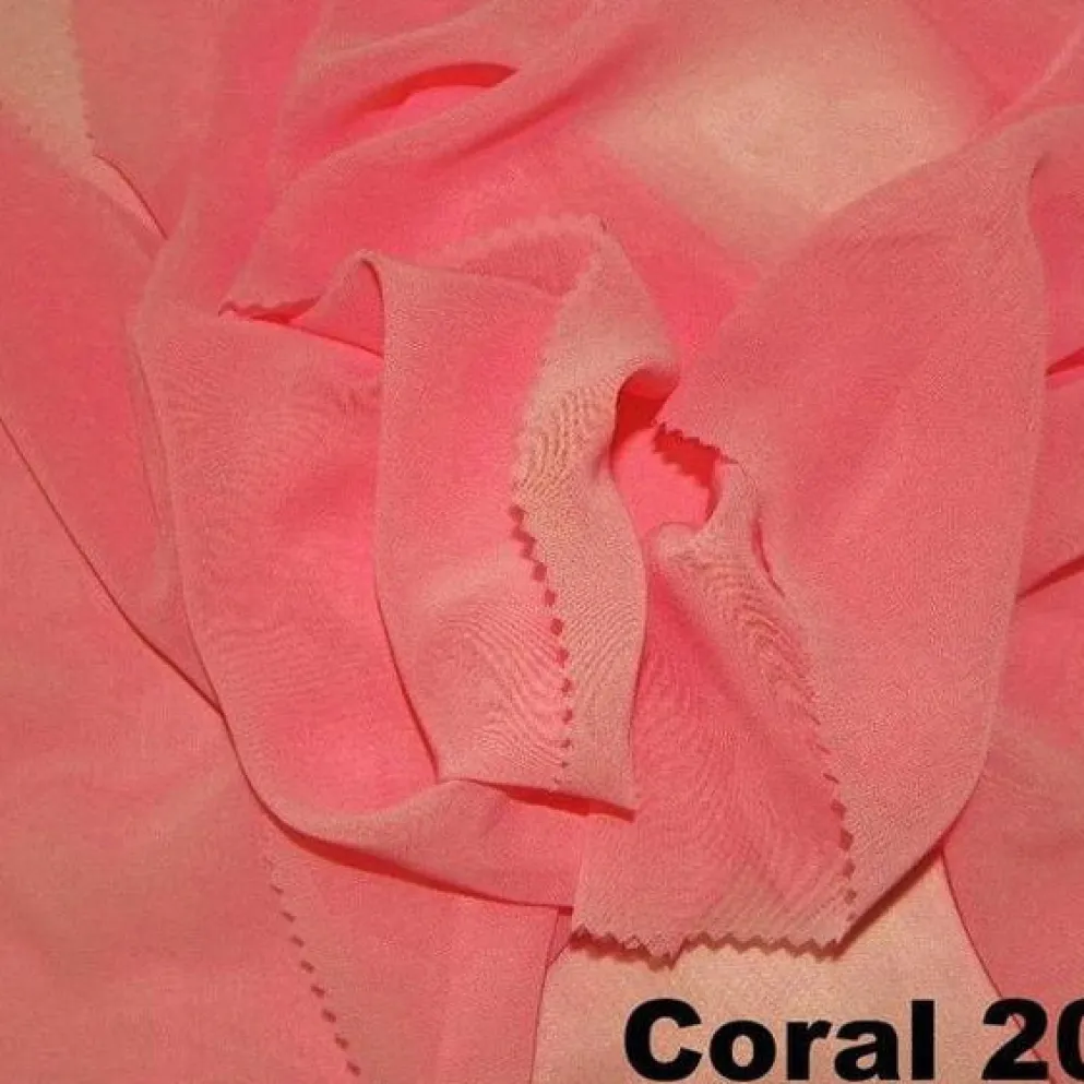 Chiffon Drapery Panels (54" Wide) / 73 Colors