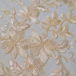 Claire Lace Table Runner in Champagne