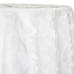 Classic Jacquard Table Linen in Ivory