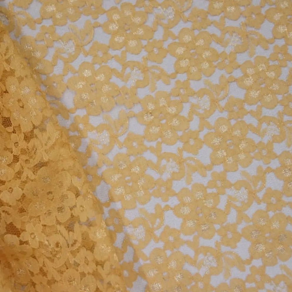 Classic Lace Table Linen in Gold 1700