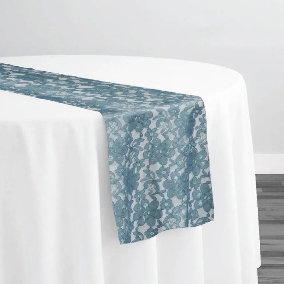 Classic Lace Table Runner in Peacock 6777
