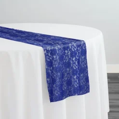 Classic Lace Table Runner in Royal 1148