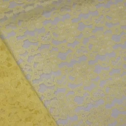Classic Lace Table Runner in Yellow 7736