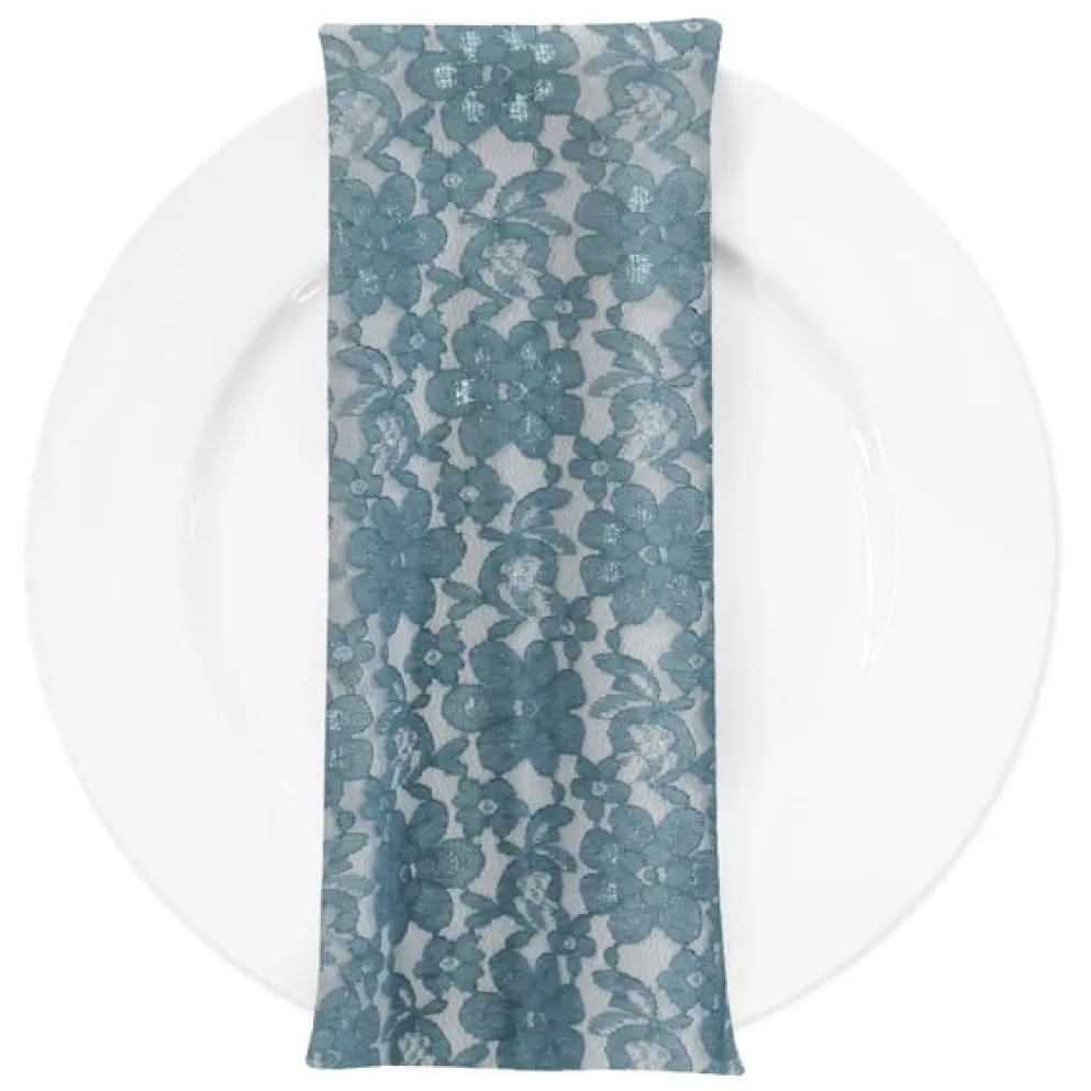 Classic Lace (w/ Poly Lining) Table Napkin in Peacock 6777