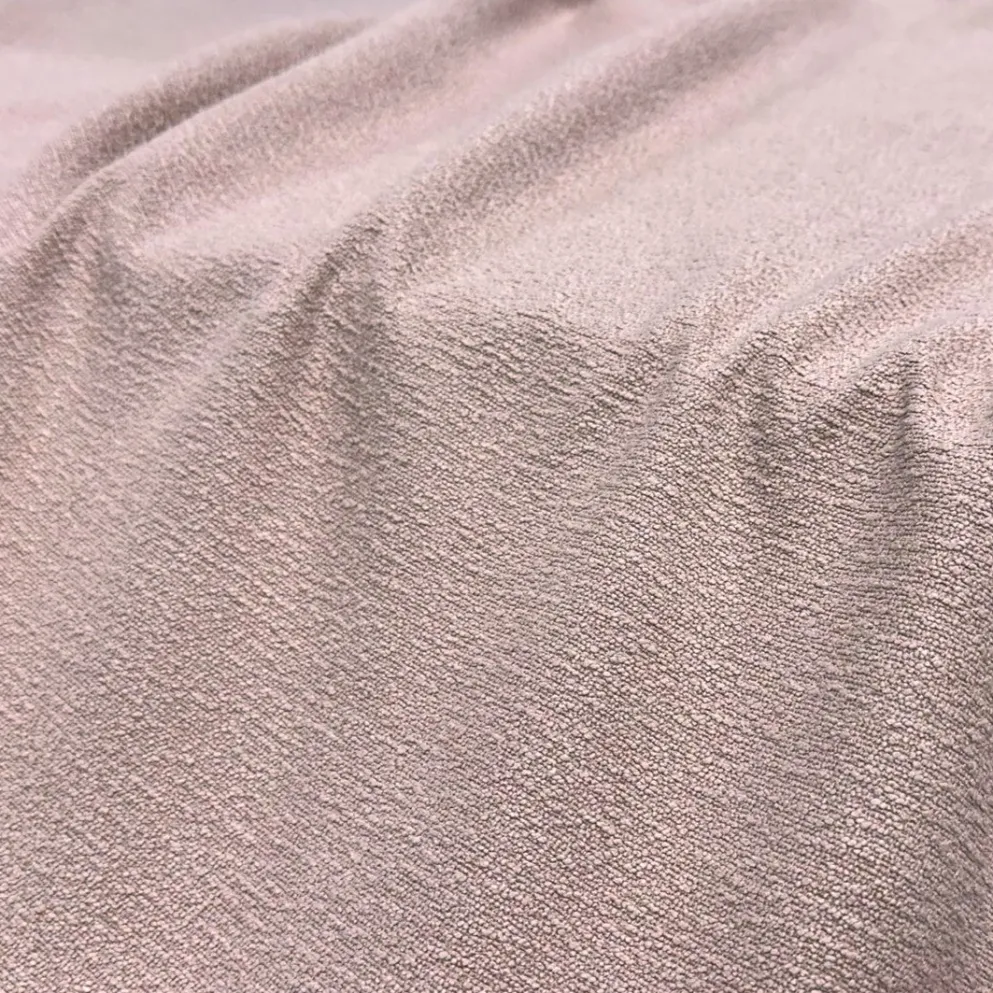 Cloud Chenille Table Linen in Dusty Rose