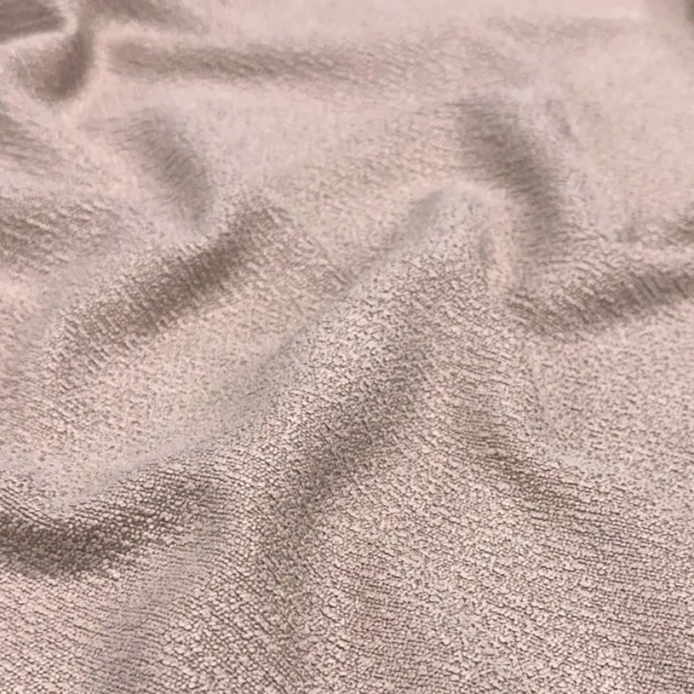 Cloud Chenille Table Linen in Dusty Rose
