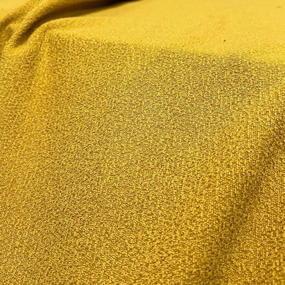 Cloud Chenille Table Linen in Gold