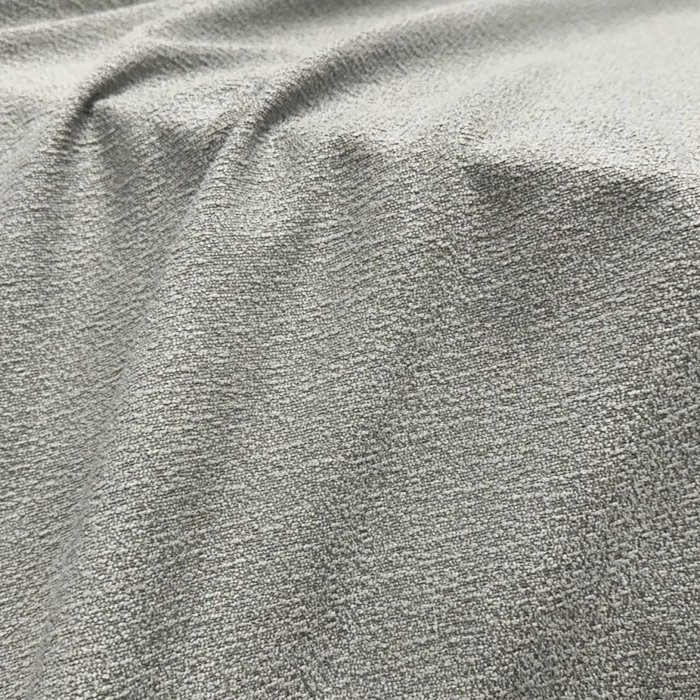 Cloud Chenille Table Linen in Silver