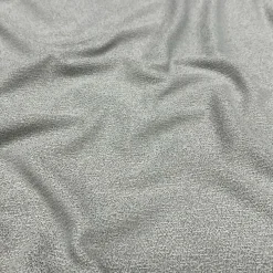 Cloud Chenille Table Linen in Silver