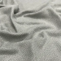 Cloud Chenille Table Linen in Silver