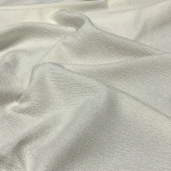 Cloud Chenille Table Linen in Off White