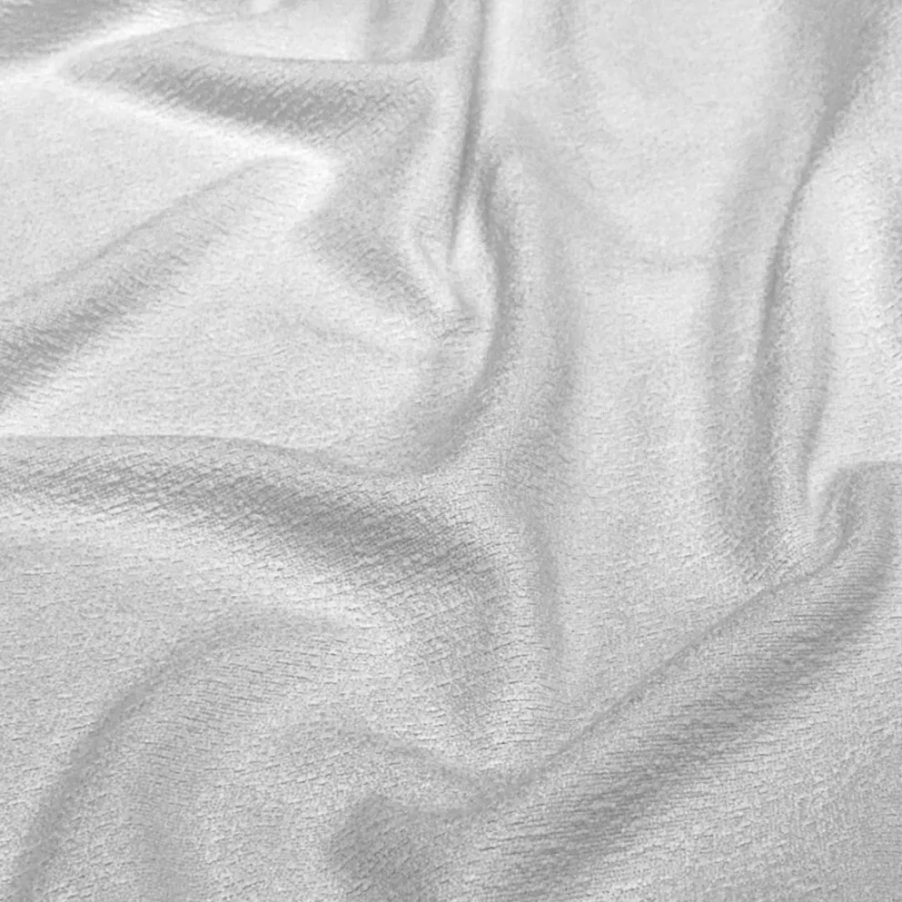 Cloud Chenille Table Linen in White