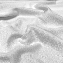 Cloud Chenille Table Linen in White