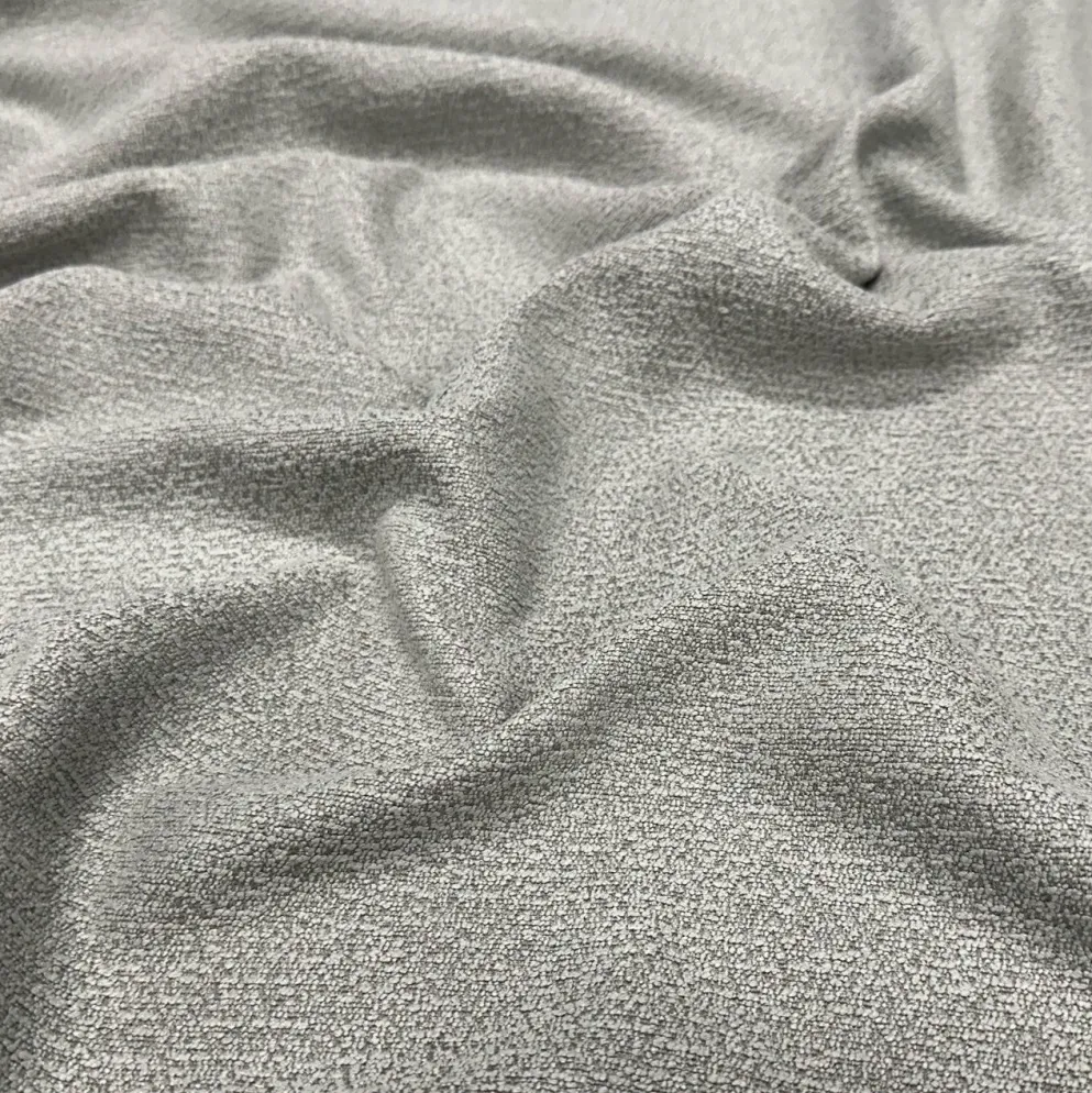 Cloud Chenille Table Napkin in Silver