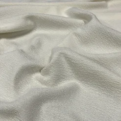 Cloud Chenille Table Runner in Off White