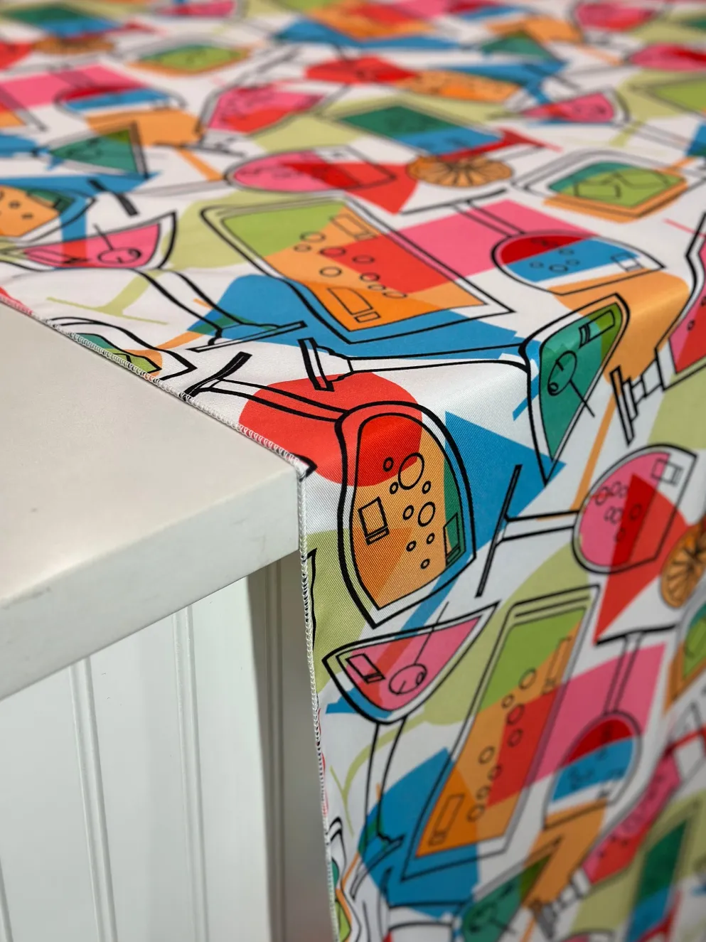 Cocktails (Poly Print) Table Linen