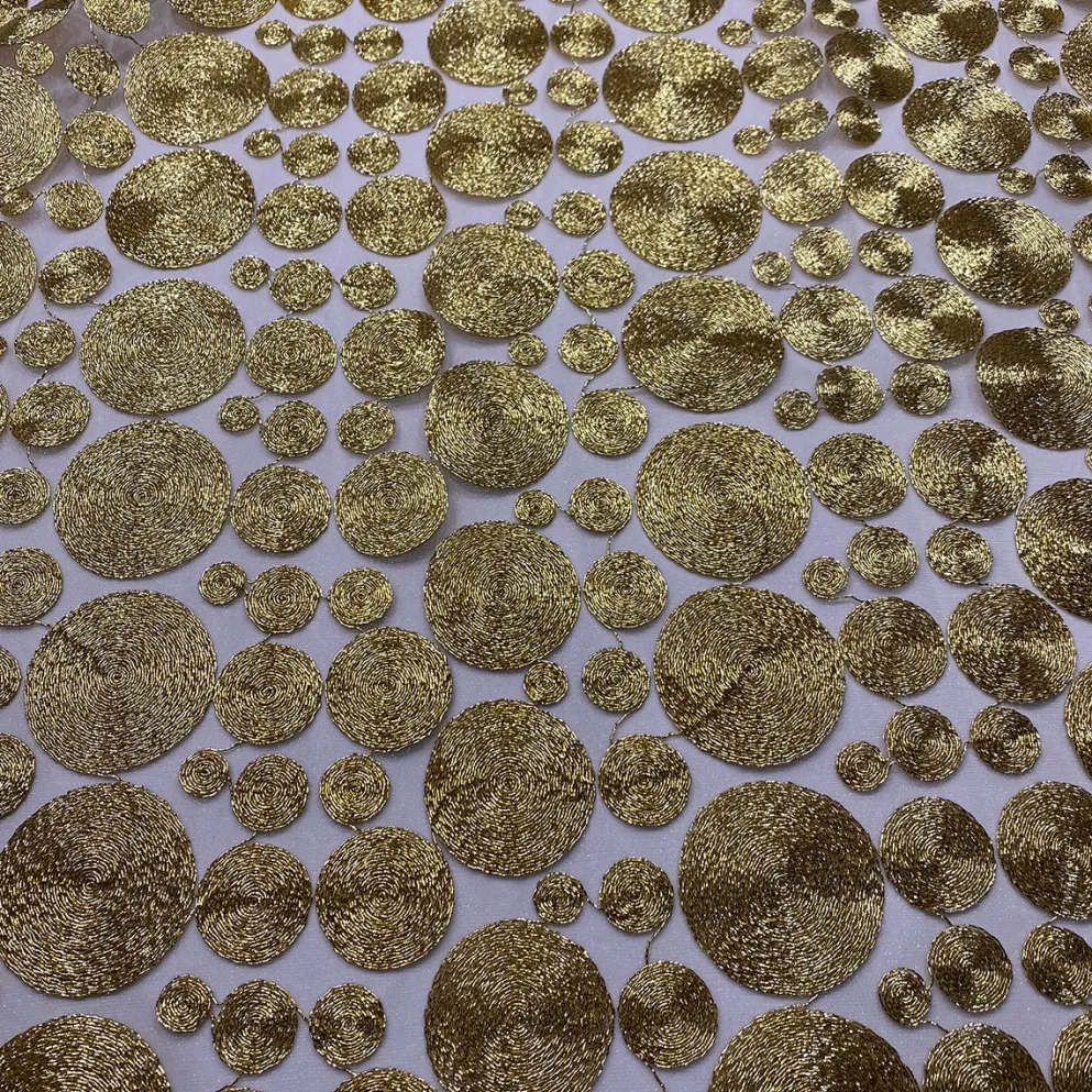 Coin Table Runner in Gold
