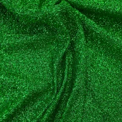 Confetti Metallic Table Linen in Green