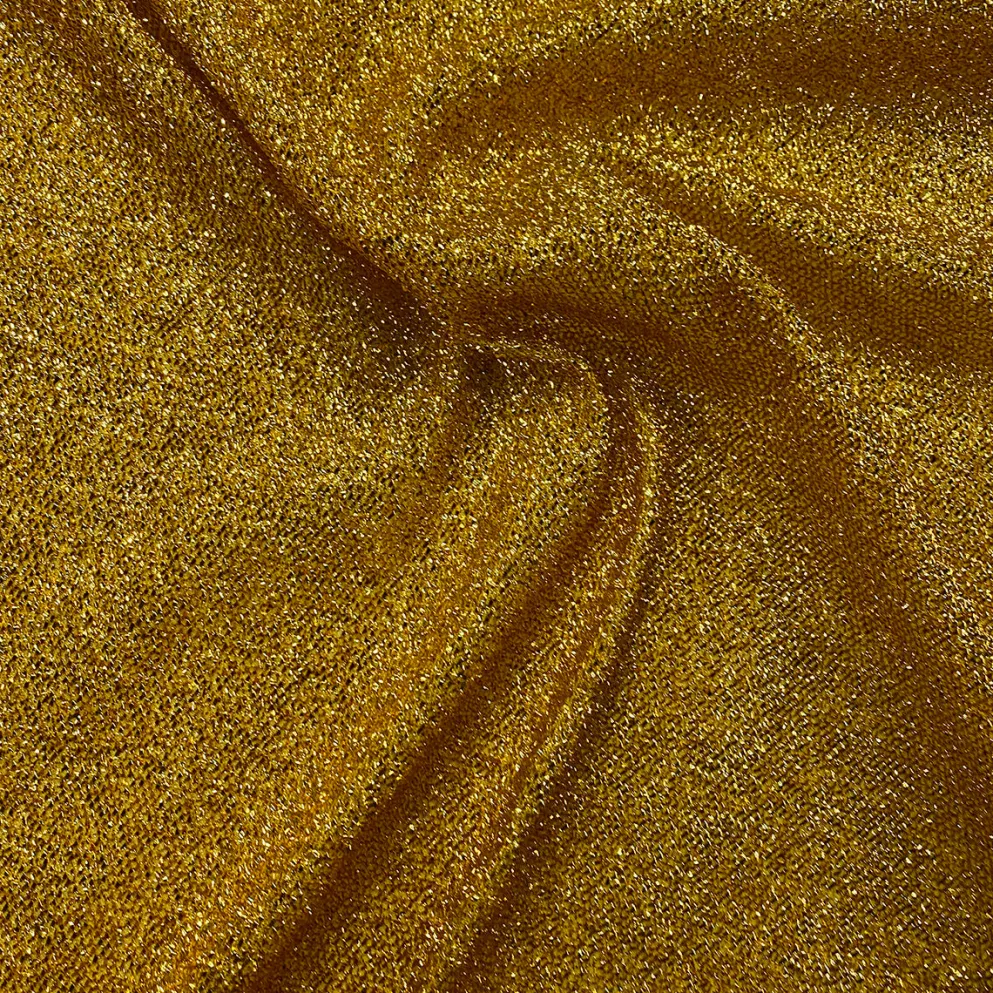 Confetti Metallic Table Linen in Gold