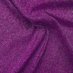 Confetti Metallic Table Runner in Fuchsia