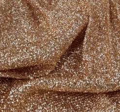 Confetti Metallic Table Runner in Champagne