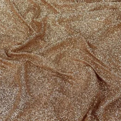 Confetti Metallic Table Runner in Champagne